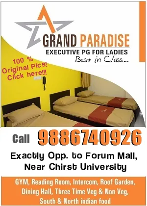 Grand Paradise New Executive PG for Ladies in Hosur Road, Bengaluru, photo 1